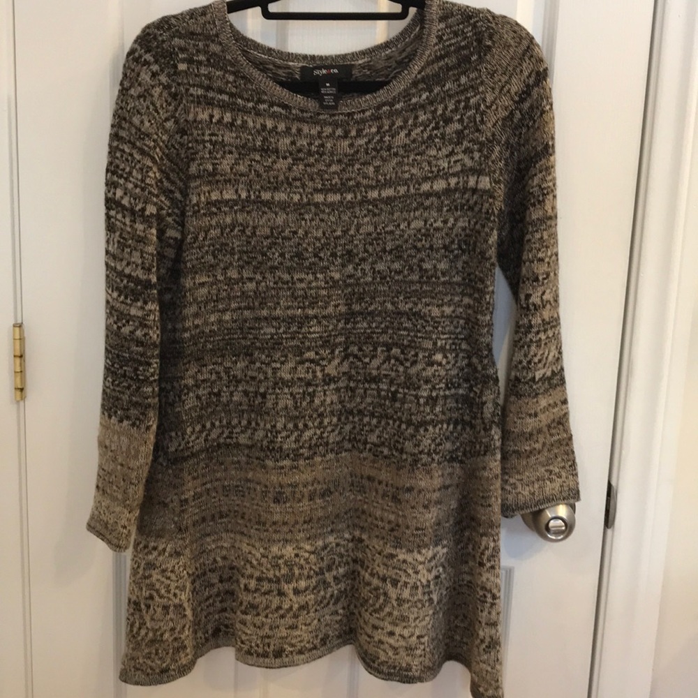 Tunic sweater dress